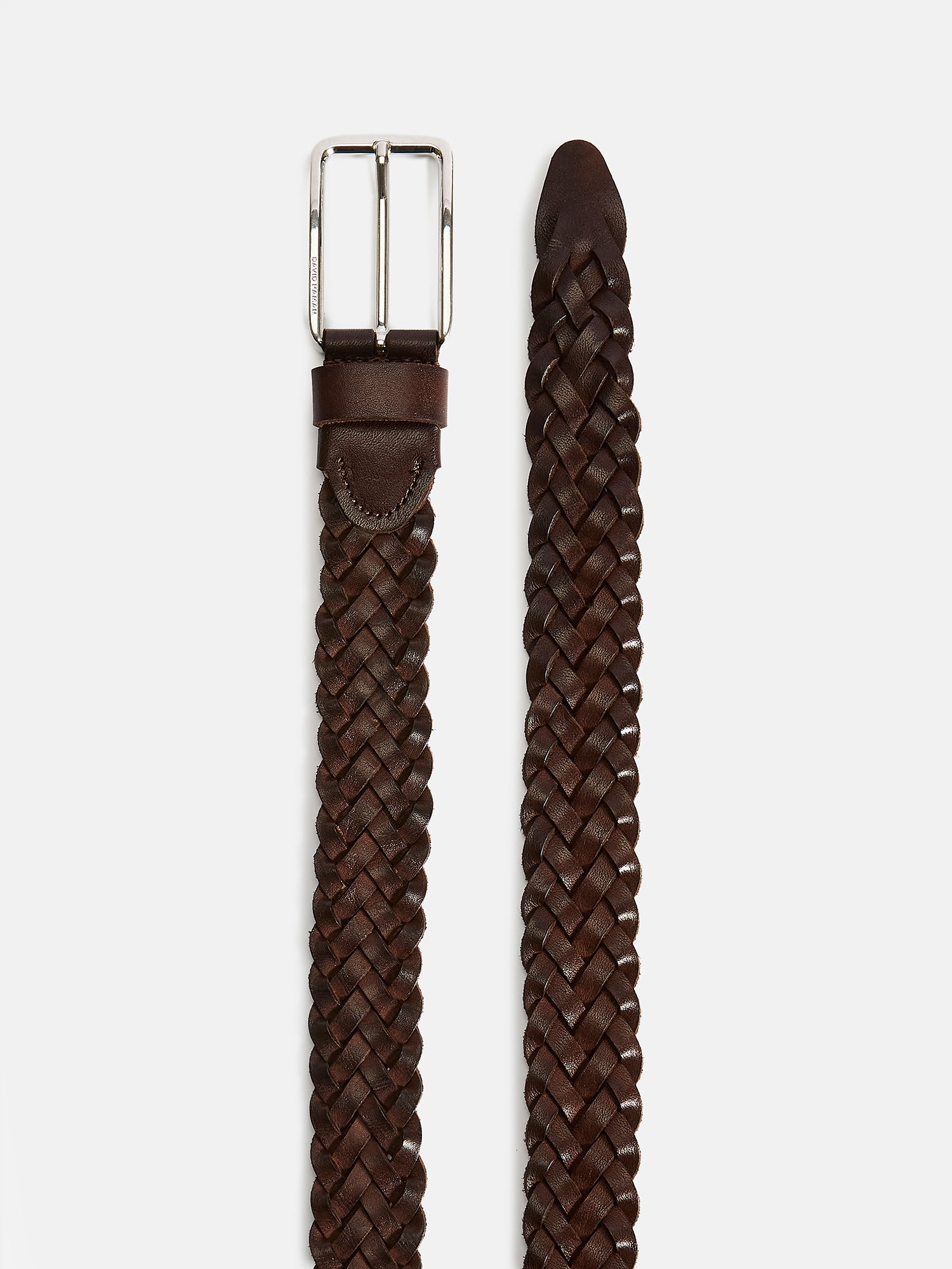 CINTURA IN PELLE INTRECCIATA