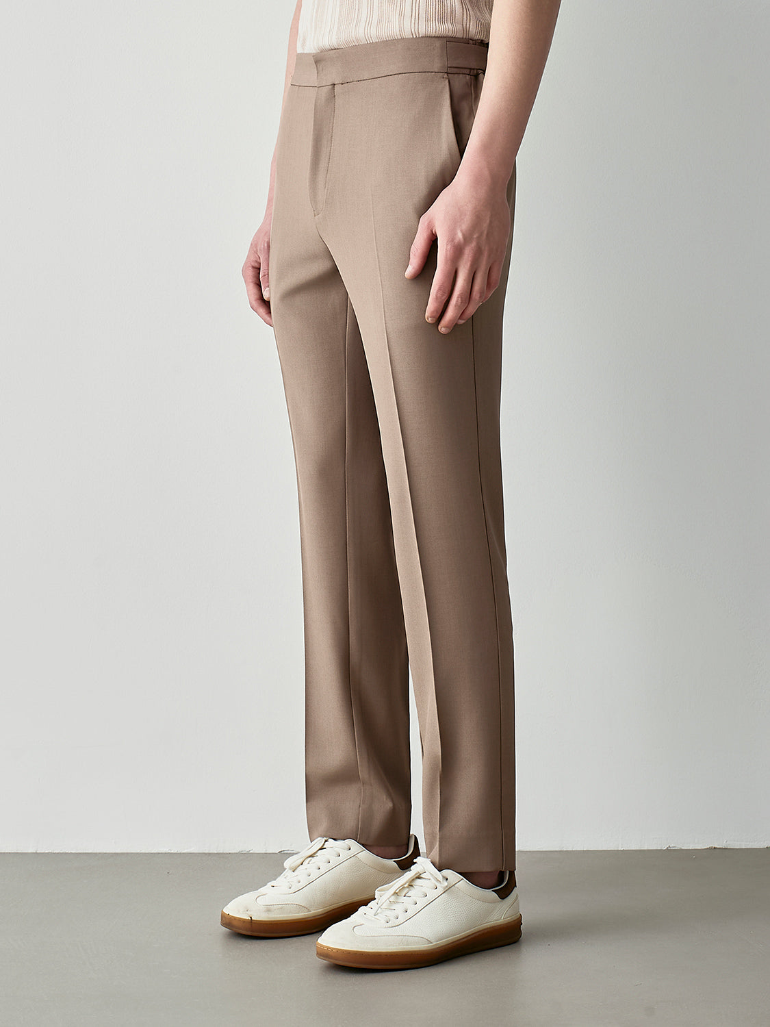 Crepe trousers
