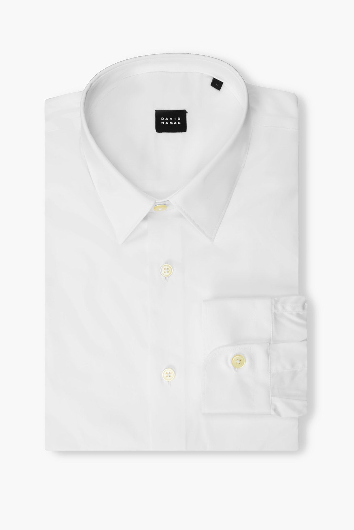 SHIRT IN TECHNICAL FABRIC - WHITE