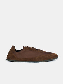 Sneakers in nylon e suede