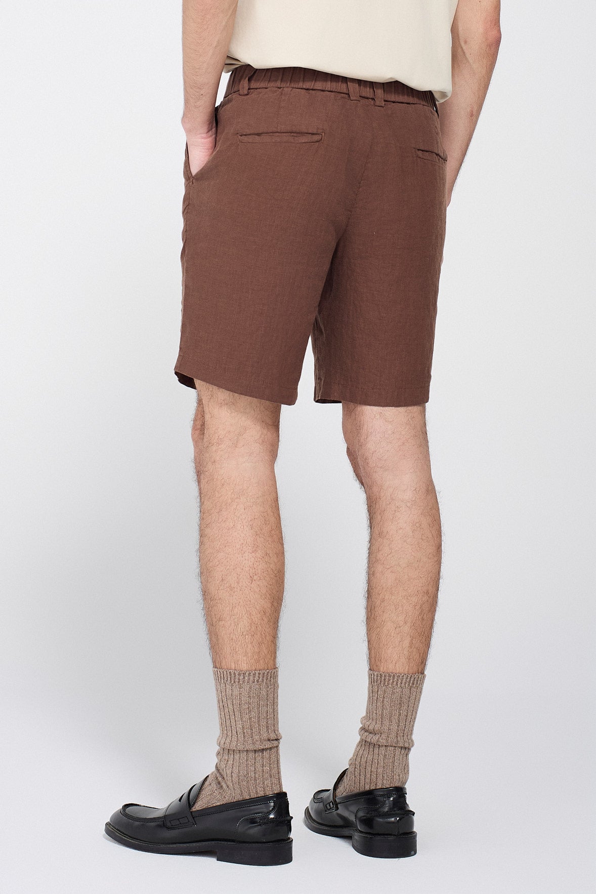 LINEN SHORTS