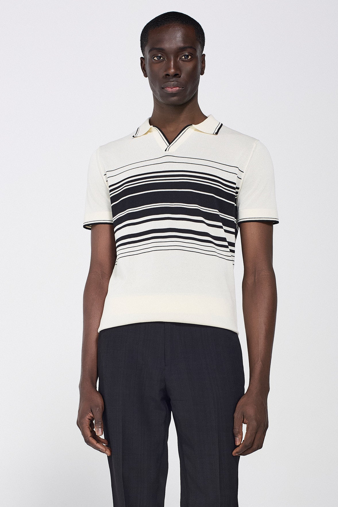 STRIPED POLO