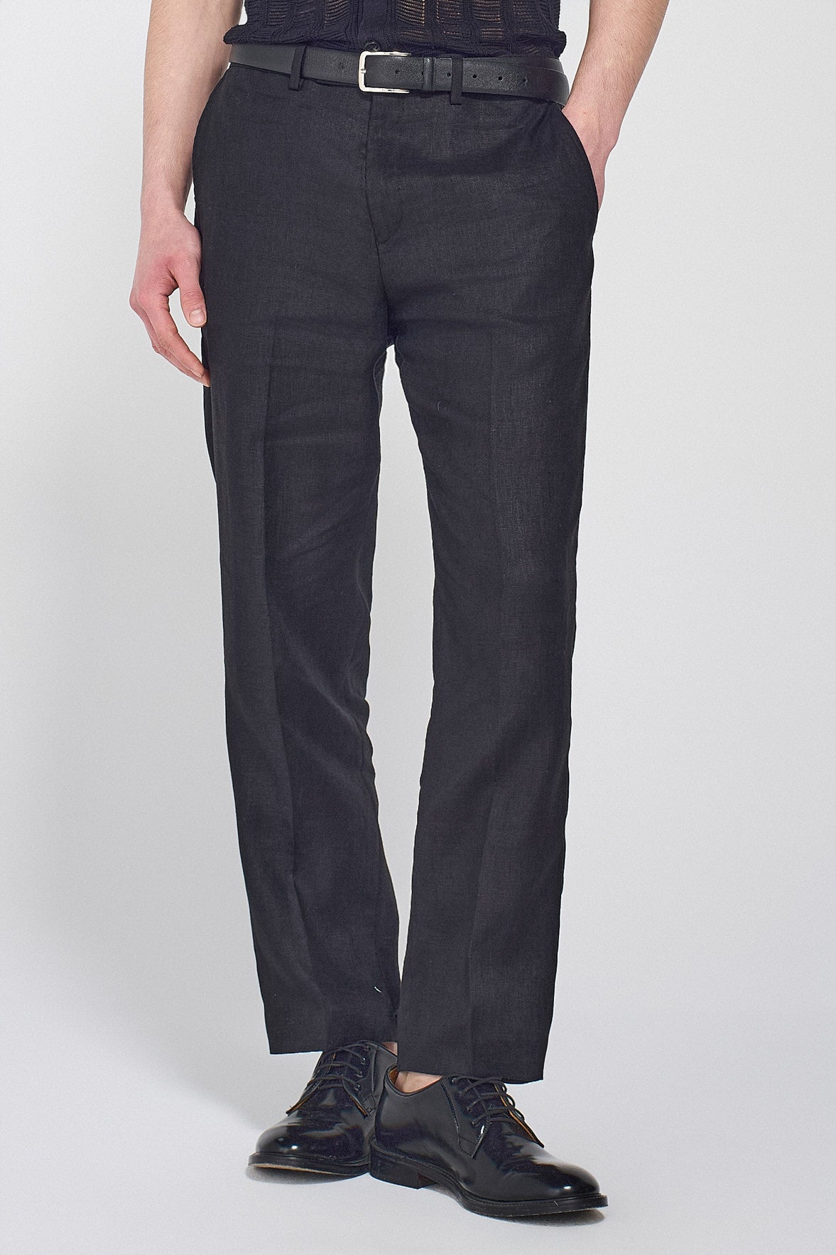 LINEN SUIT PANTS