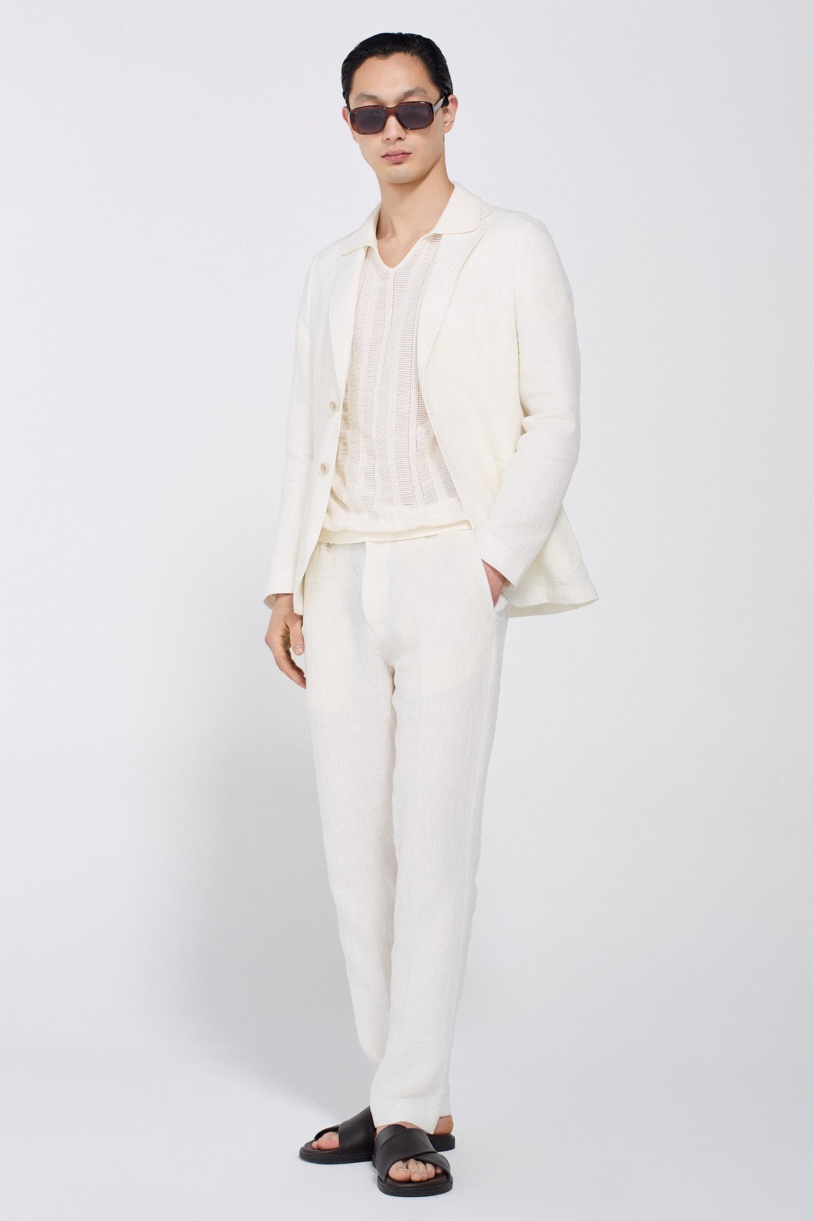 LINEN BLAZER SUIT