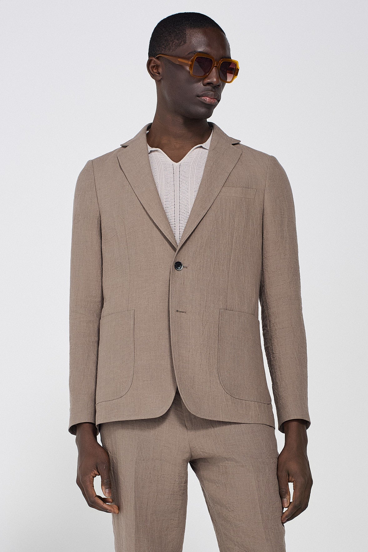LINEN SUIT BLAZER