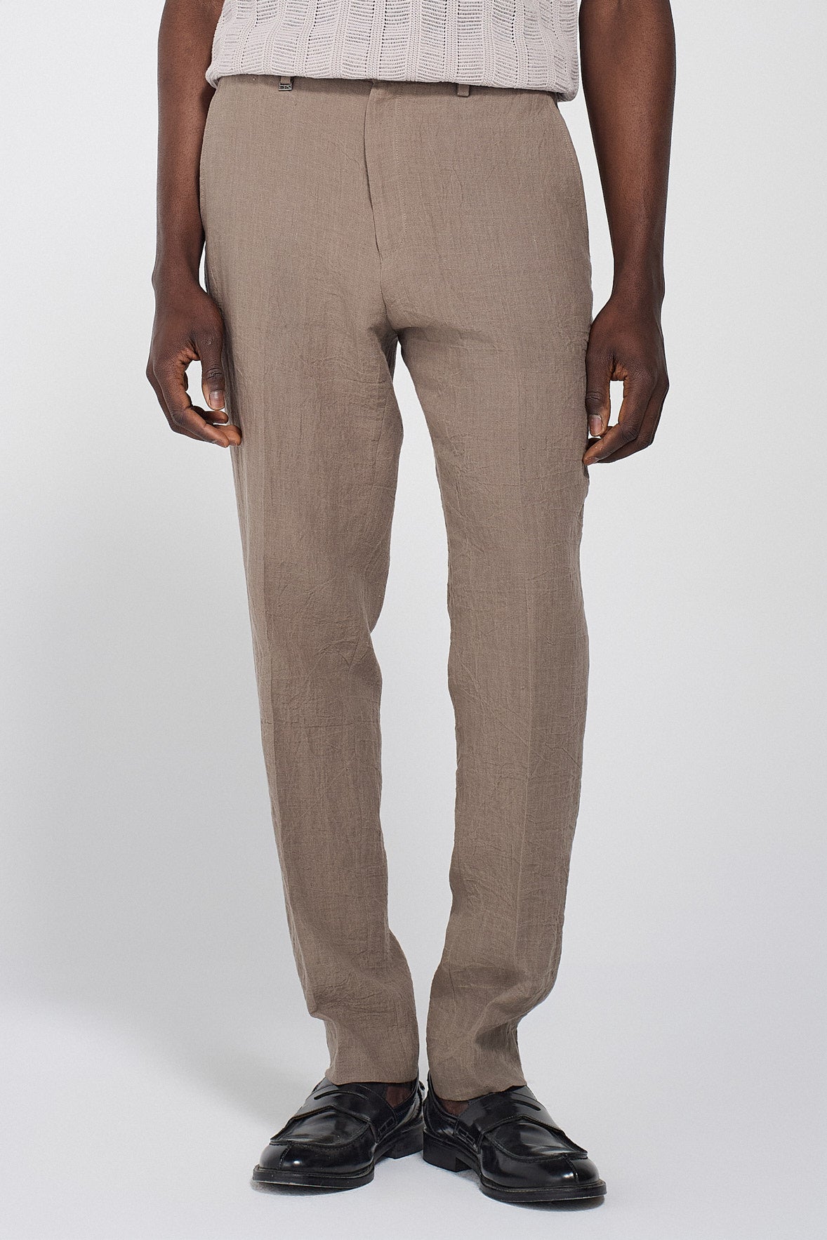 LINEN SUIT PANTS