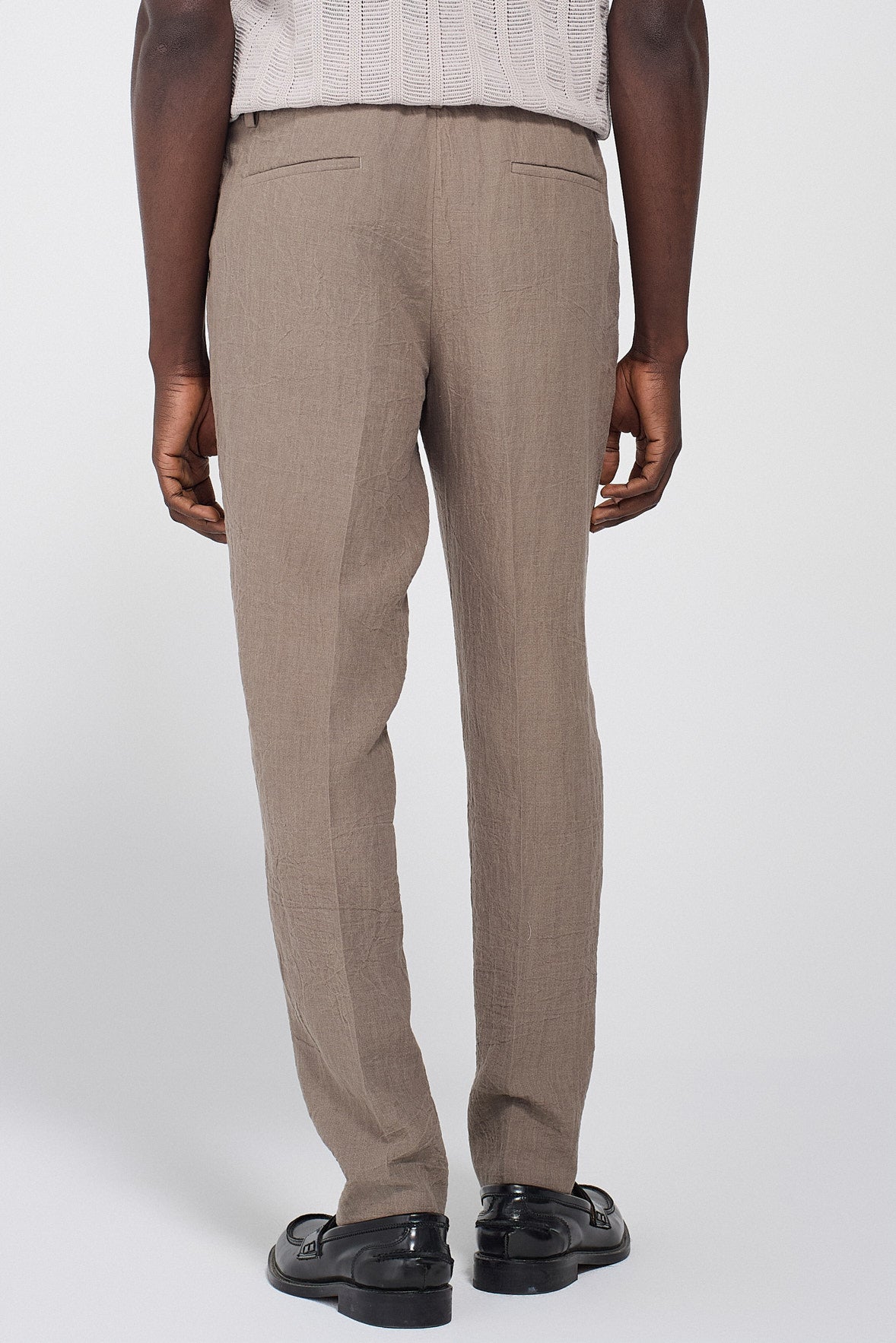 PANTALONE DA ABITO IN LINO