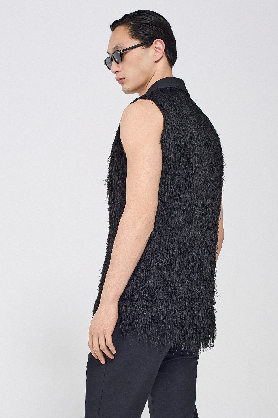 FRINGED VEST