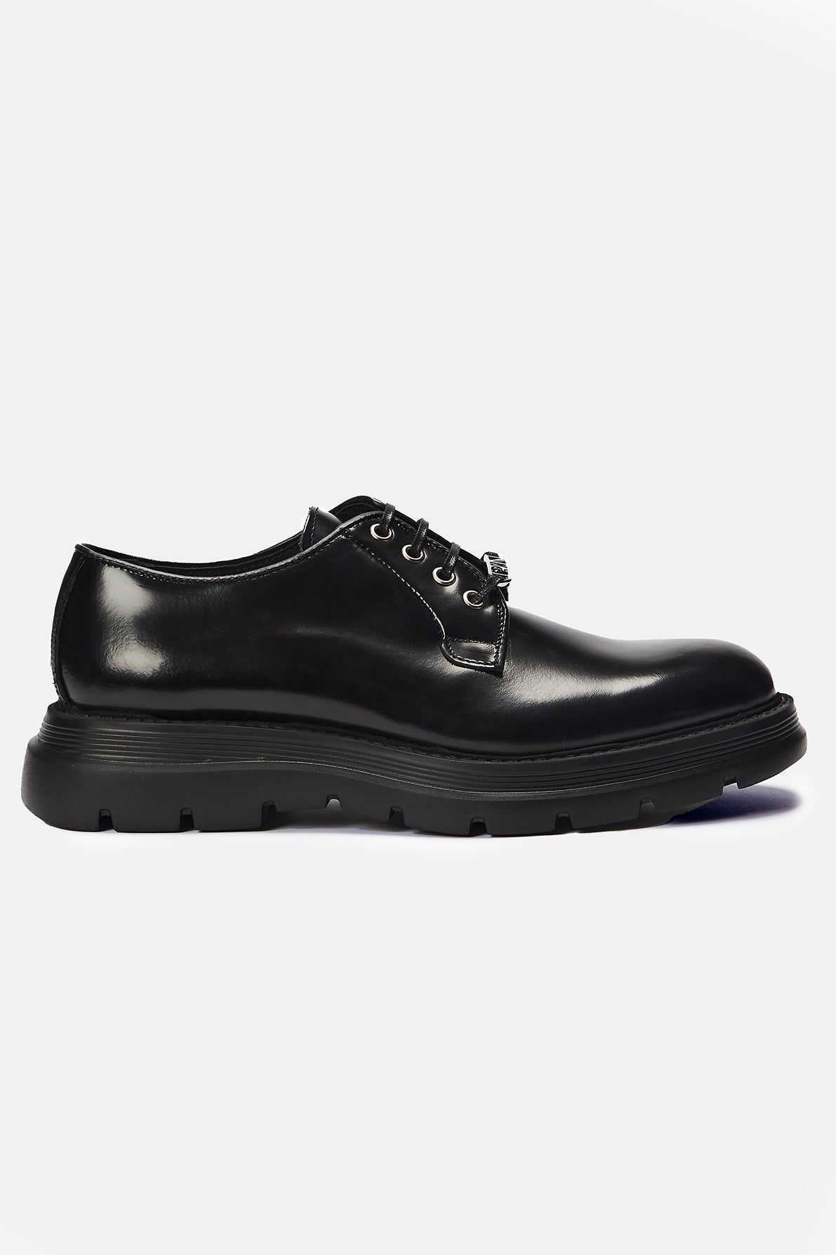 CALFSKIN DERBY WITH CONTRASTING LACES