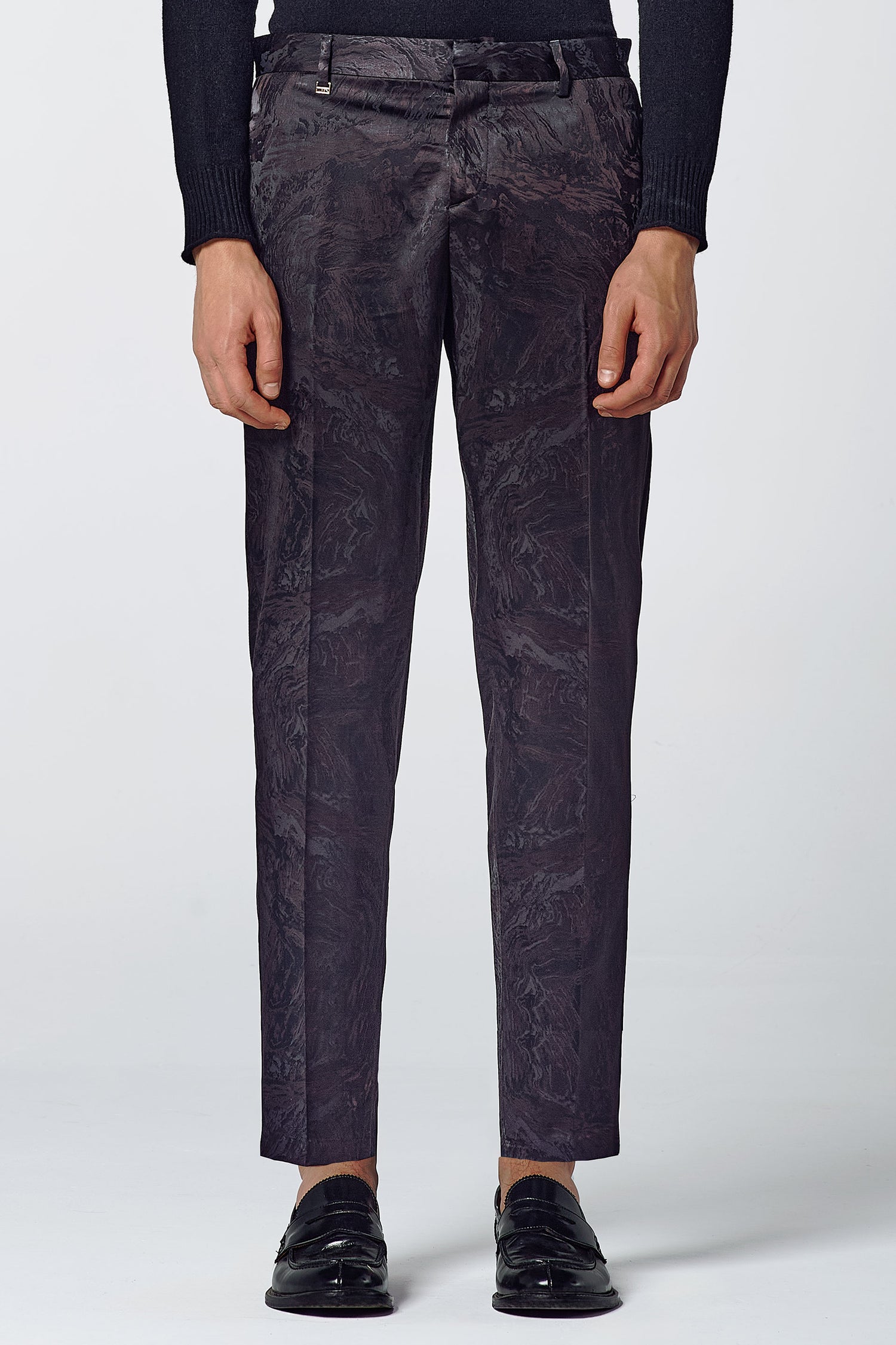 JACQUARD SUIT PANTS