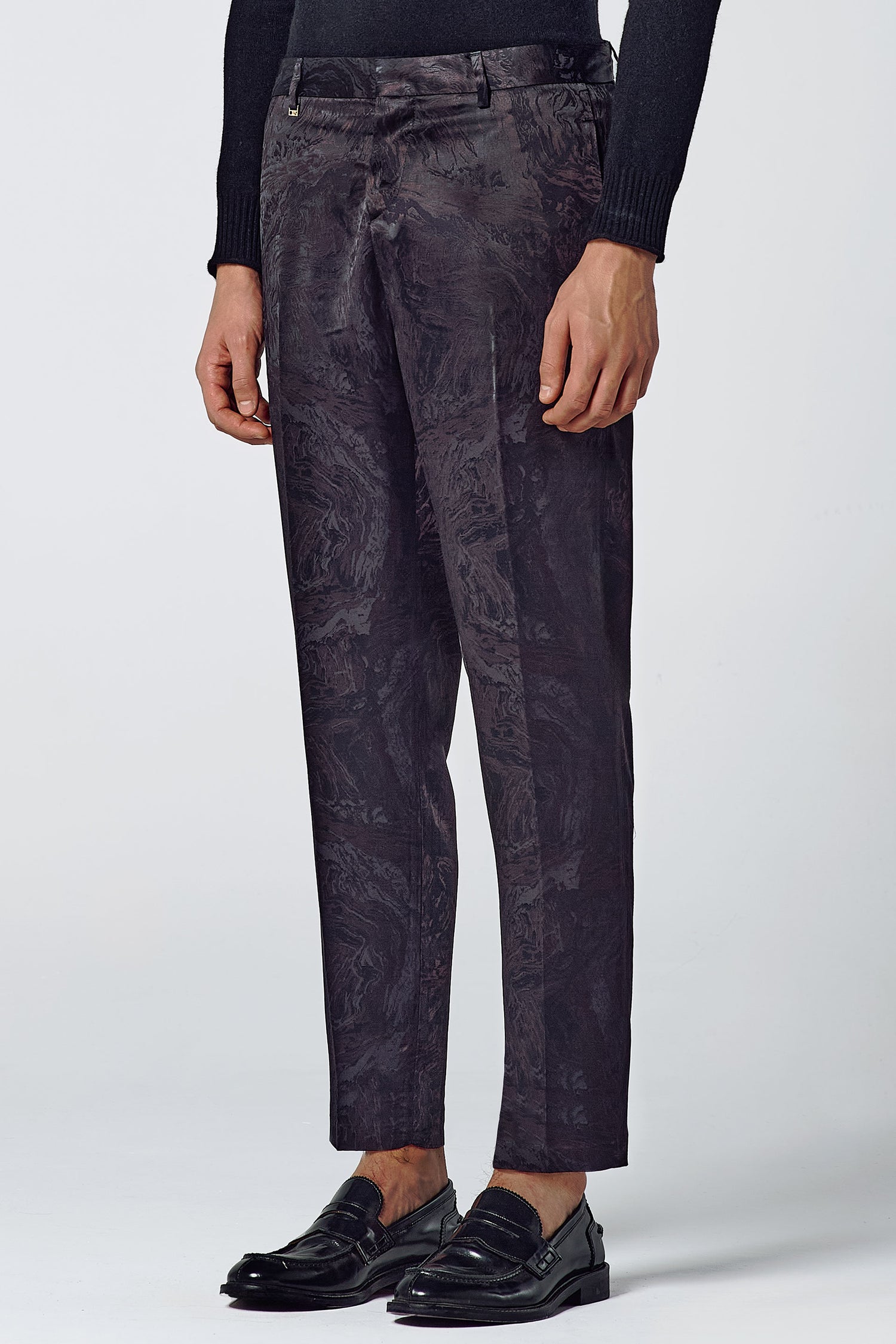 JACQUARD SUIT PANTS