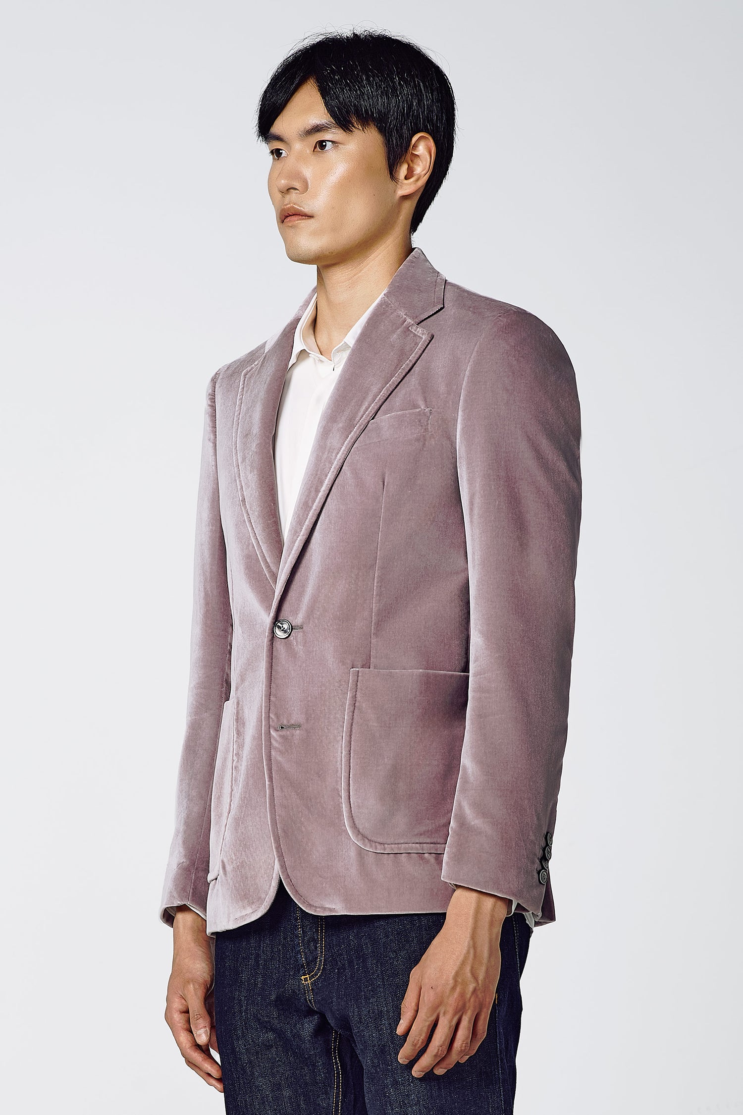 VELVET BLAZER SUIT