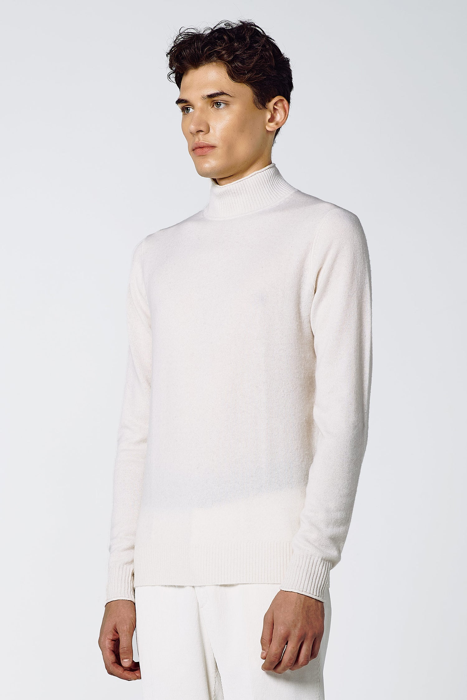 MAGLIA A LUPETTO IN CASHMERE