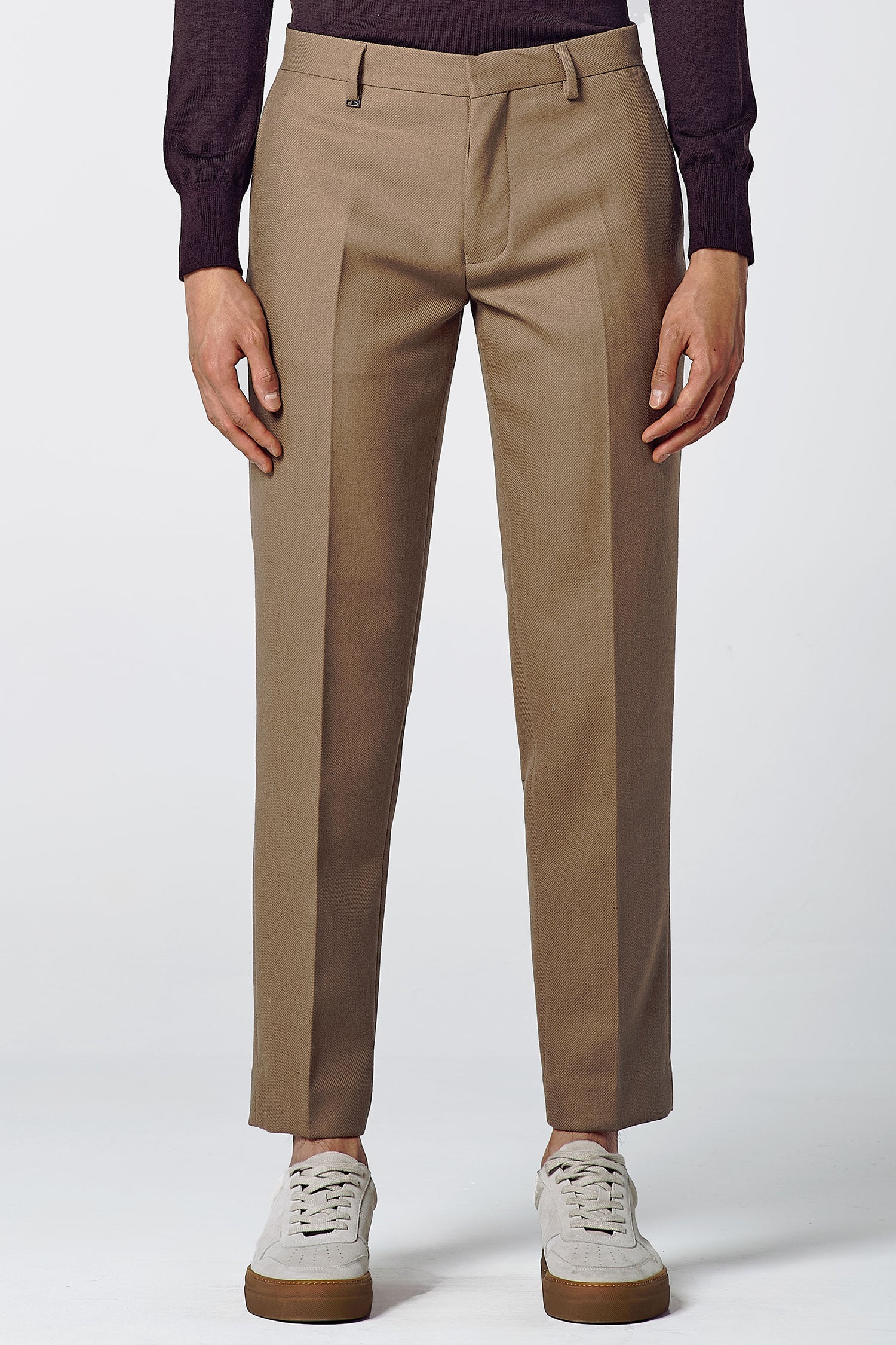 WOOL SUIT PANTS