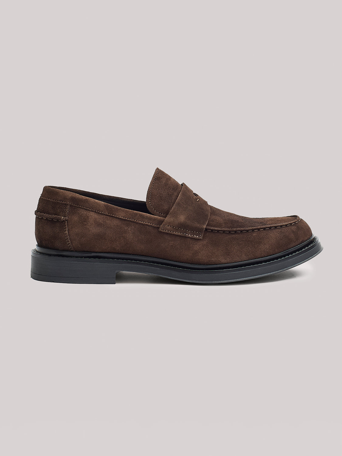 Suede loafers