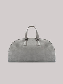 Suede bowling bag