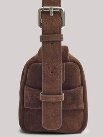 mini suede crossbody bag