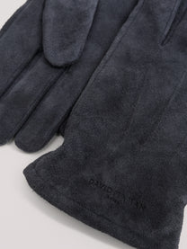 Suede leather gloves