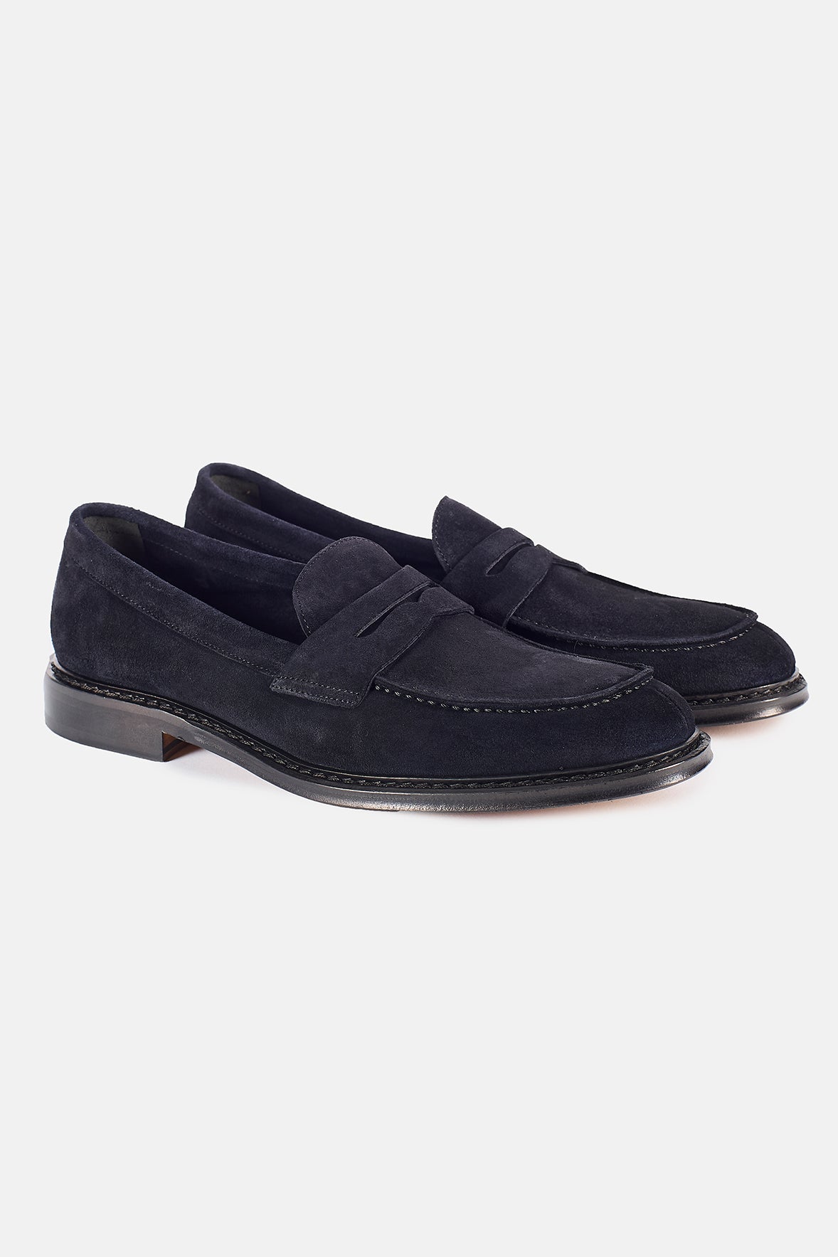 SUEDE LOAFERS