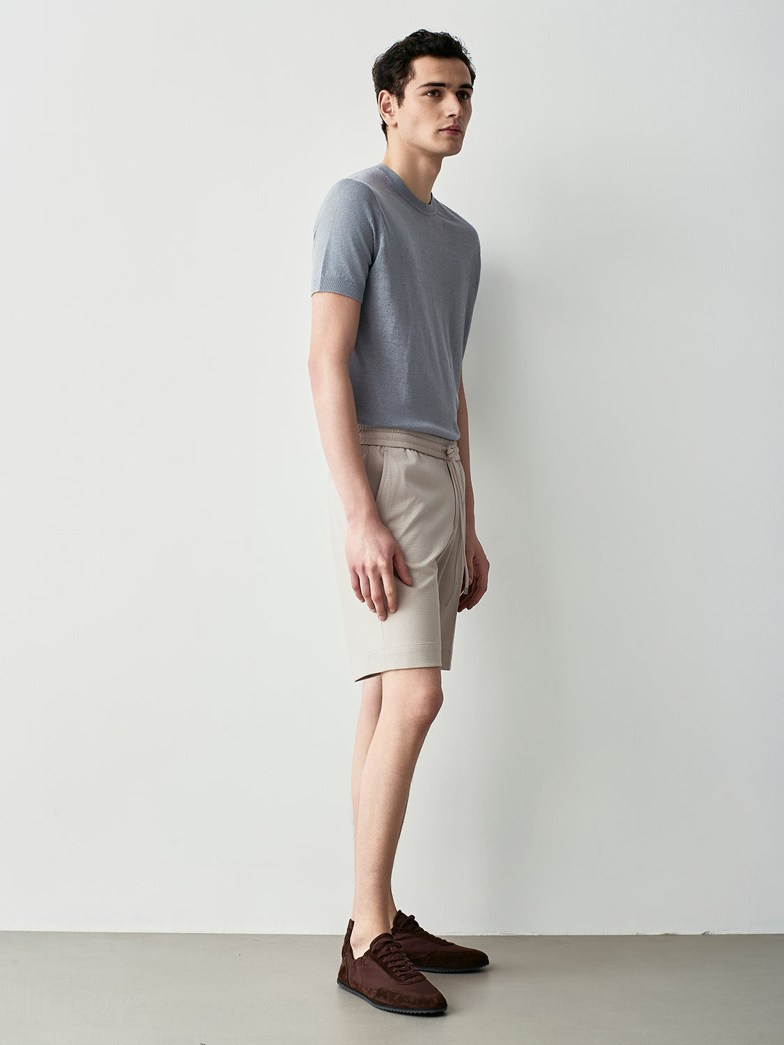 Bermuda in jersey piquet