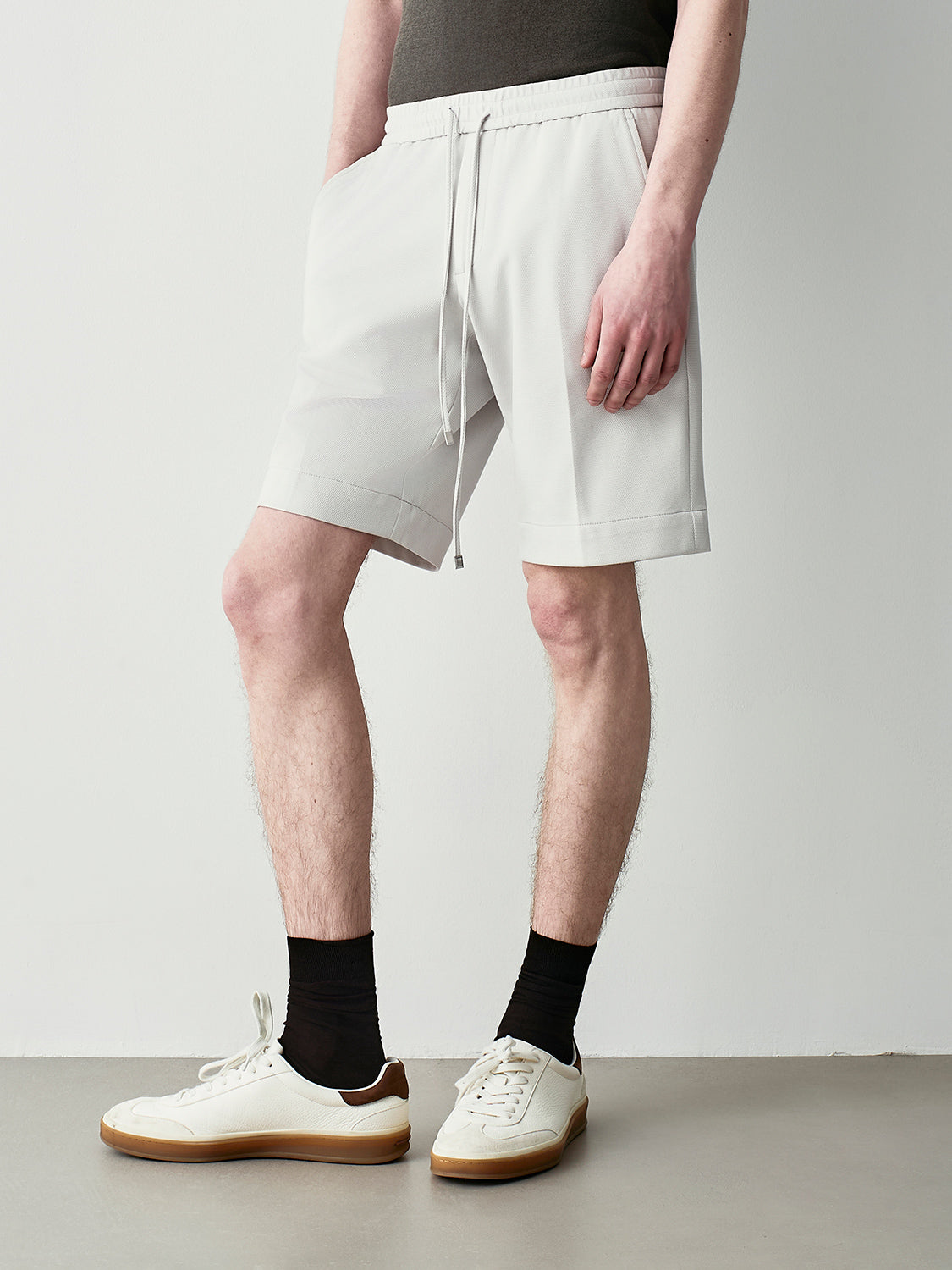 Bermuda in jersey piquet