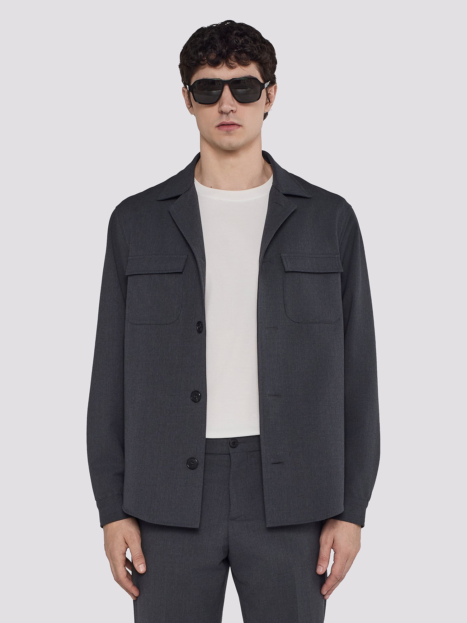 WOOLBELND OVERSHIRT