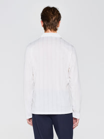 Textured jersey shirt