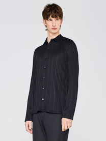 Textured jersey shirt