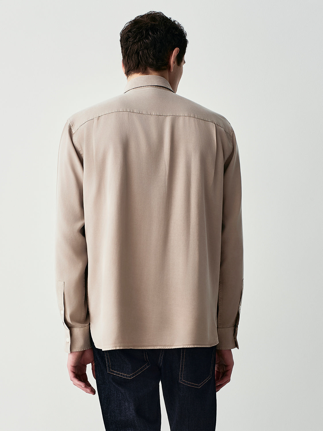 Camicia relaxed in lyocell