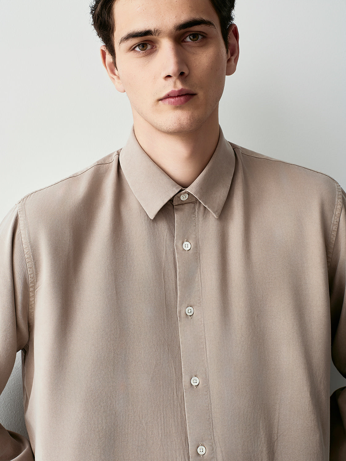 Camicia relaxed in lyocell