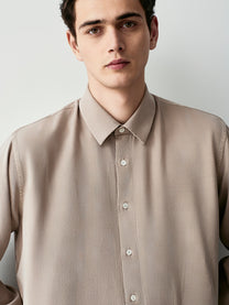 Camicia relaxed in lyocell