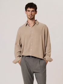 Relaxed lyocell shirt