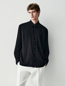 Camicia relaxed in lyocell