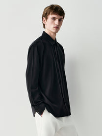 Camicia relaxed in lyocell
