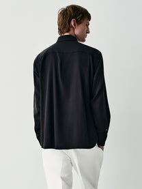 Camicia relaxed in lyocell