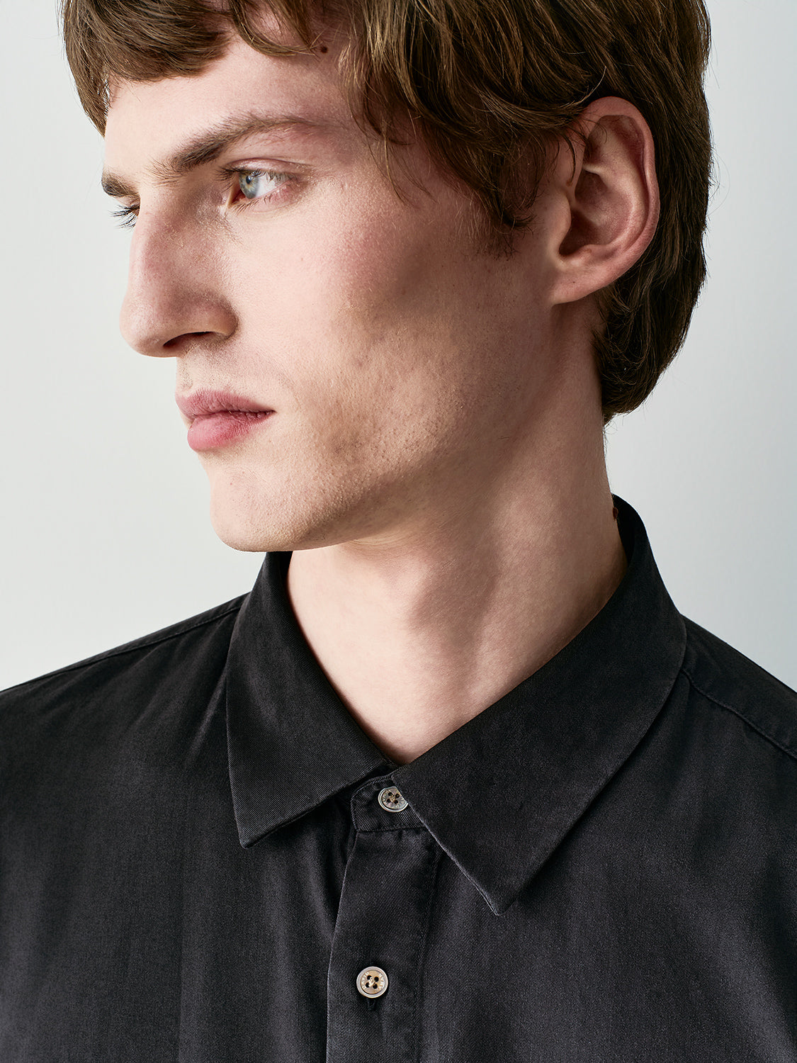 Relaxed lyocell shirt