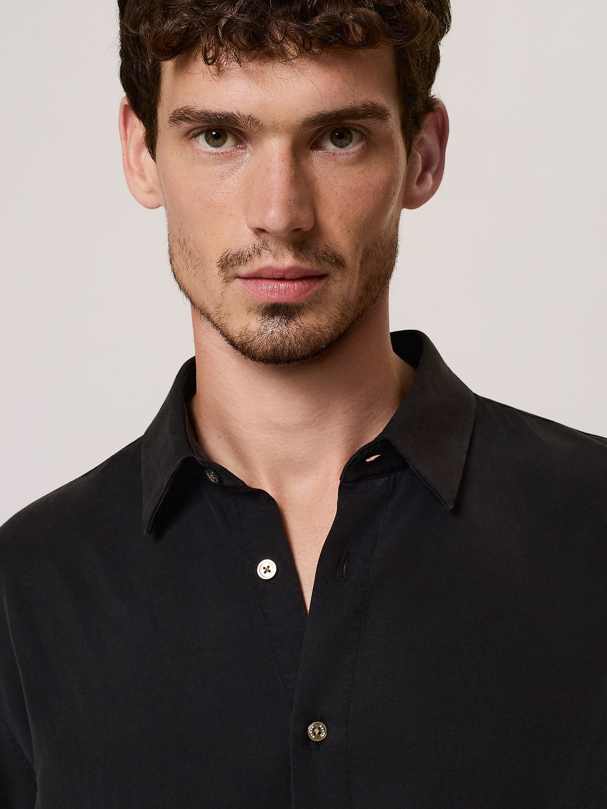 Relaxed lyocell shirt