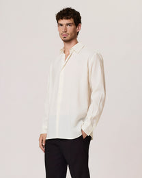 modal blend relaxed shirt