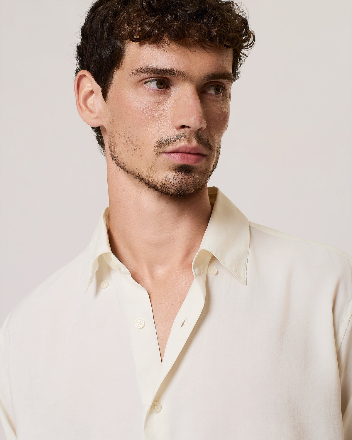 modal blend relaxed shirt