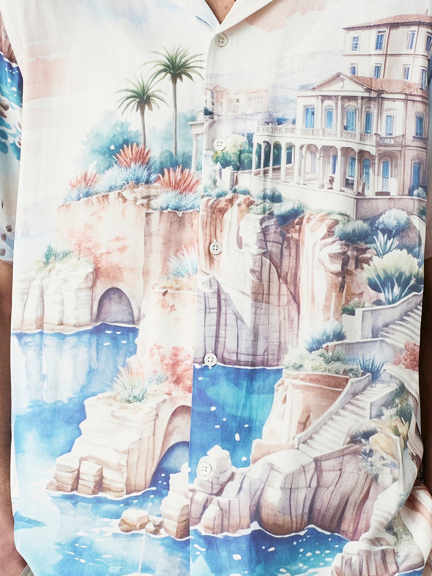 Camicia stampata postcard