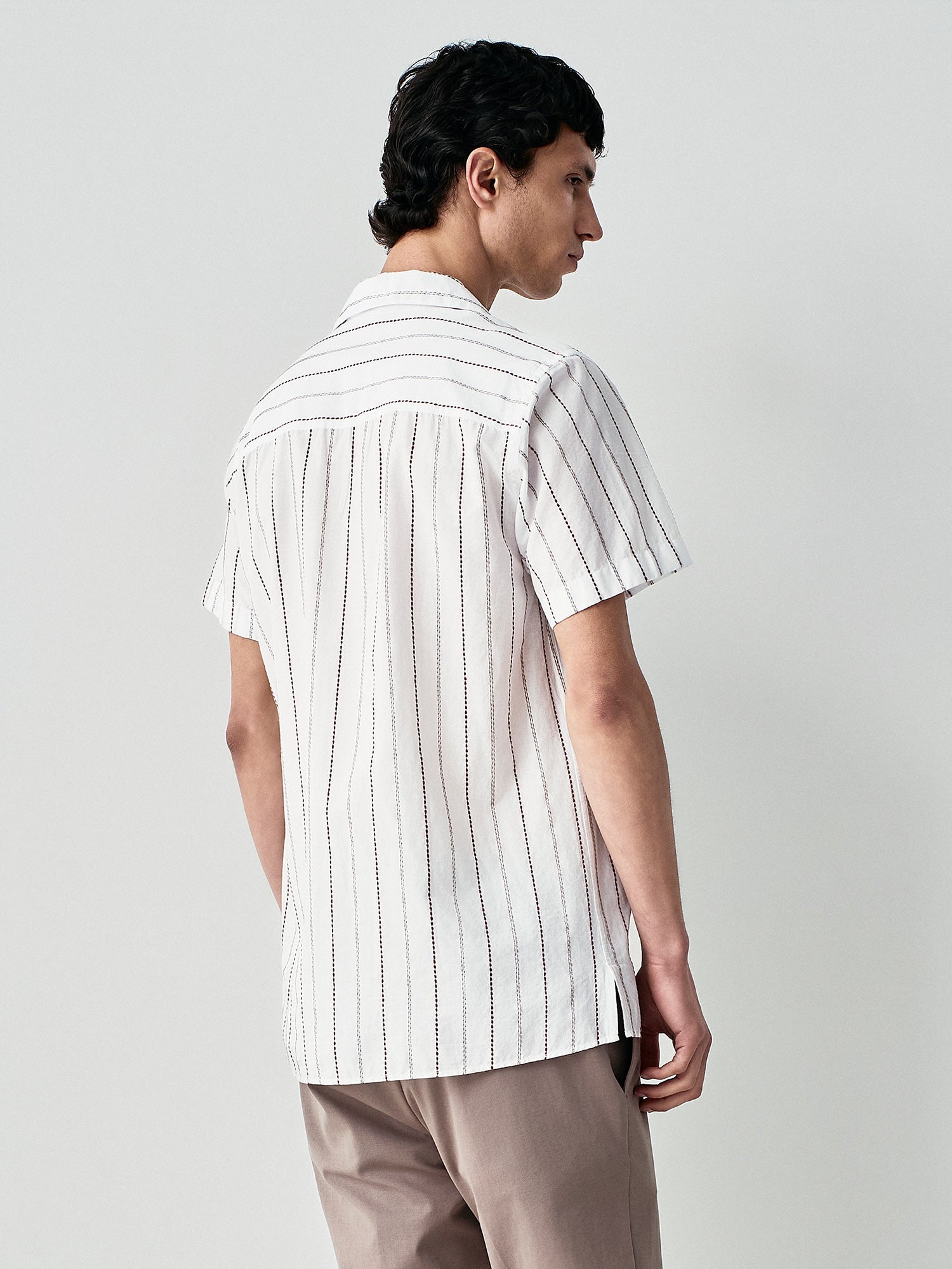 Striped cotton shirt