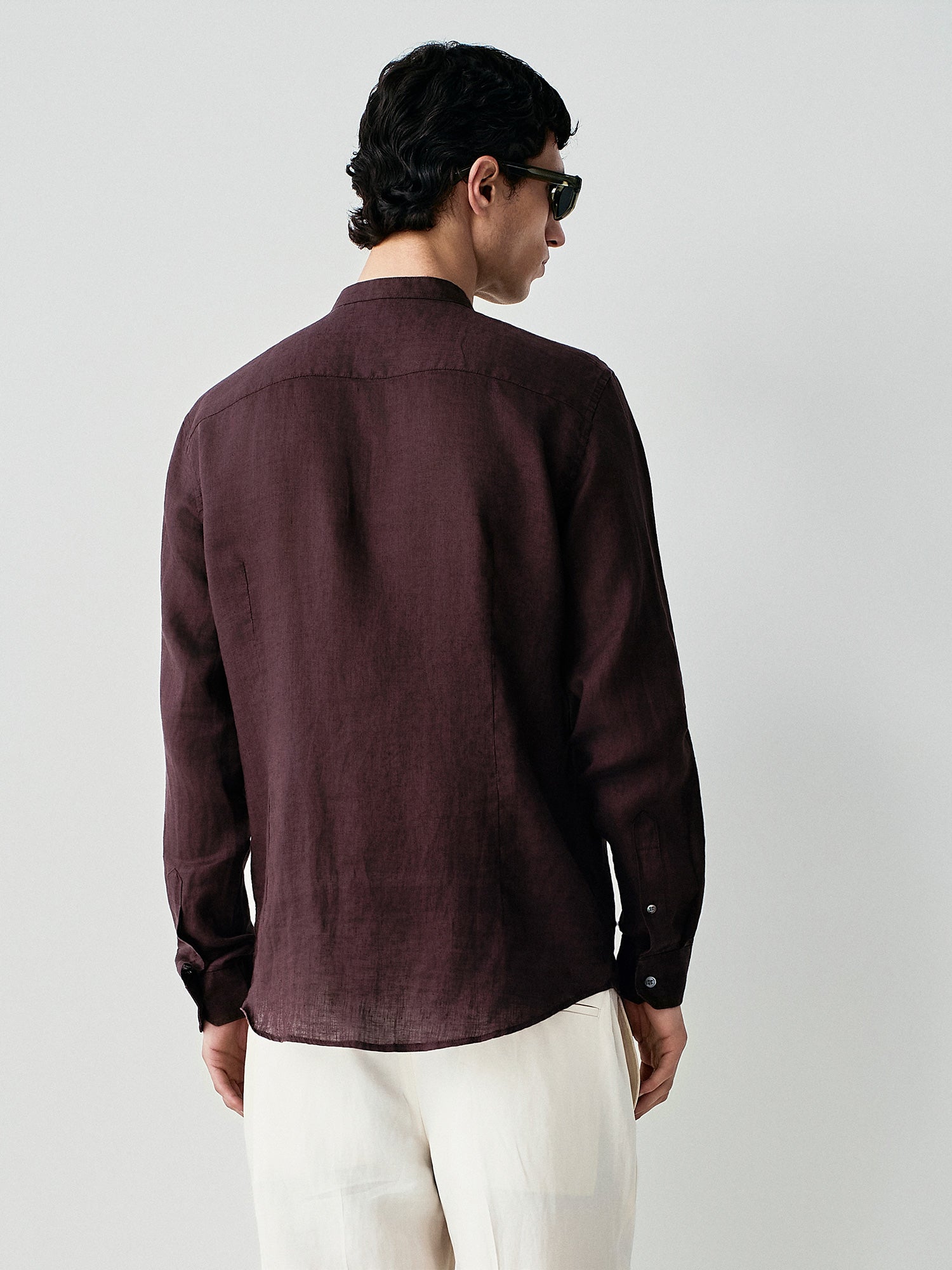 Camicia korean in puro lino