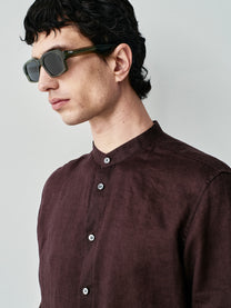 Camicia korean in puro lino