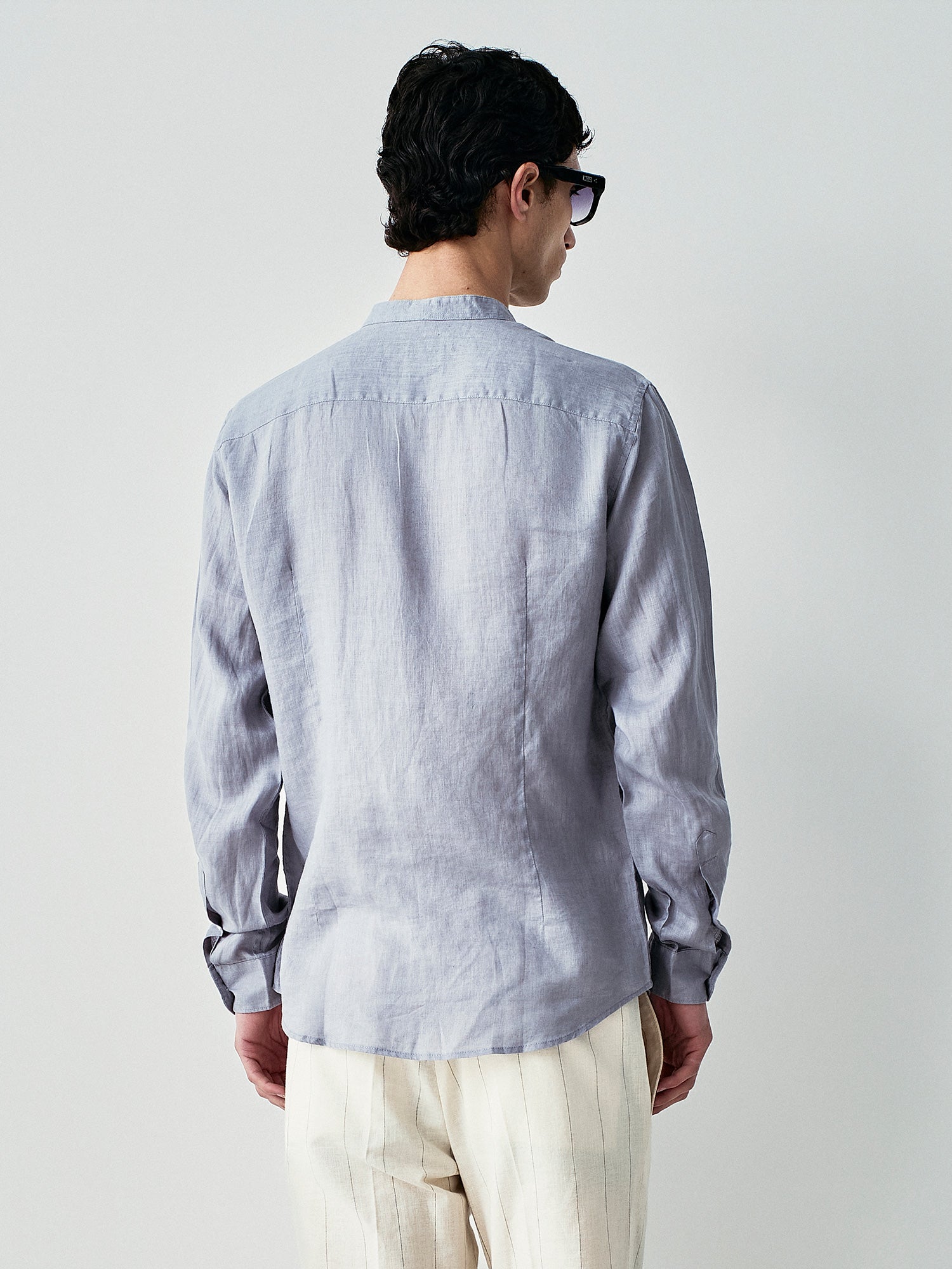 Camicia korean in puro lino