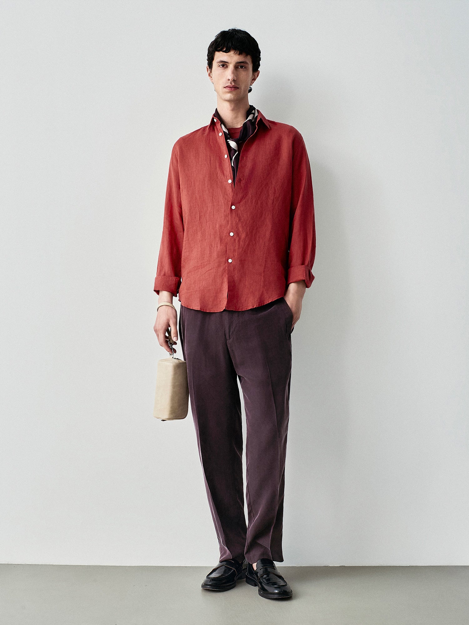 Camicia in puro lino
