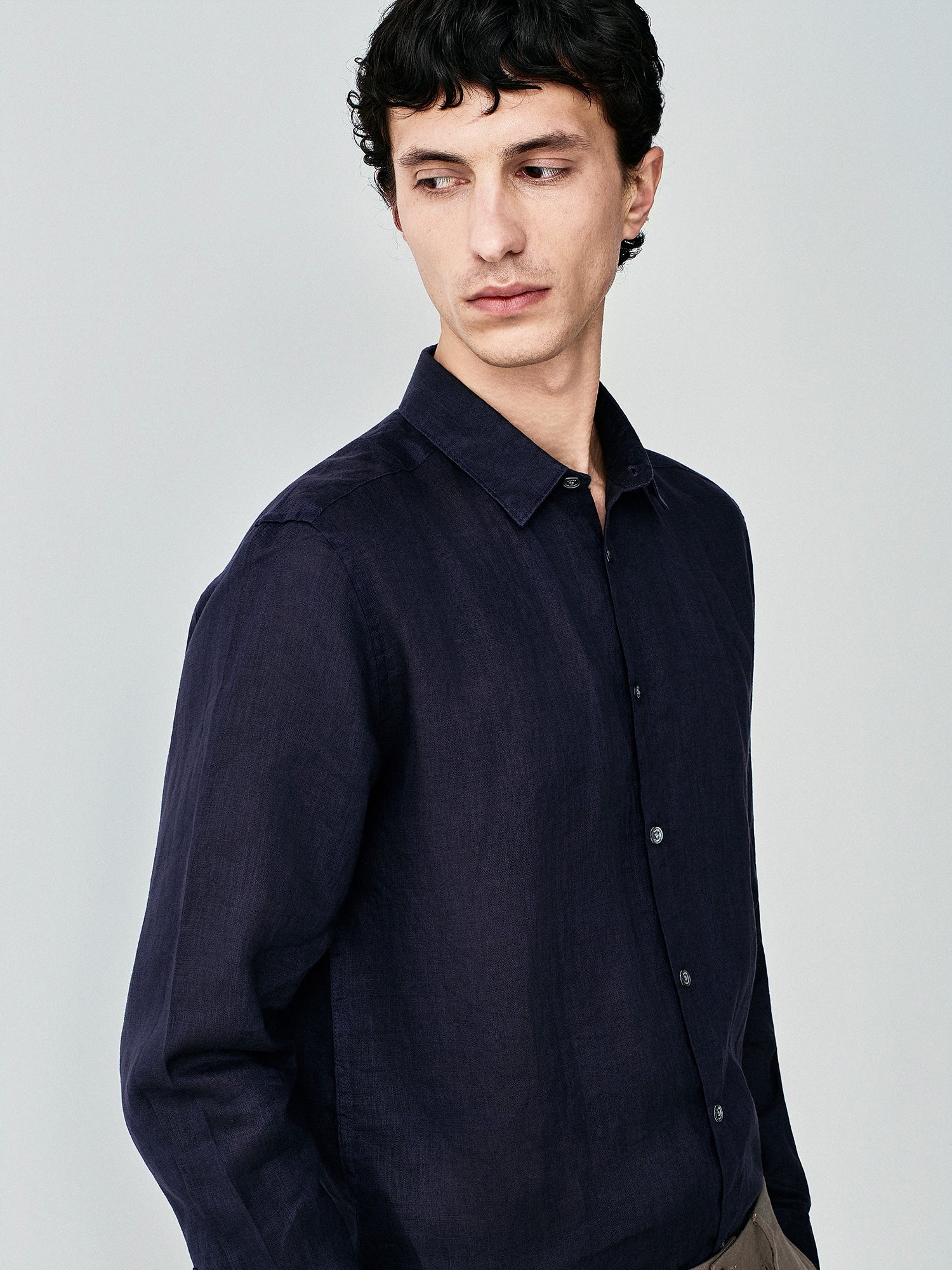 Camicia in puro lino