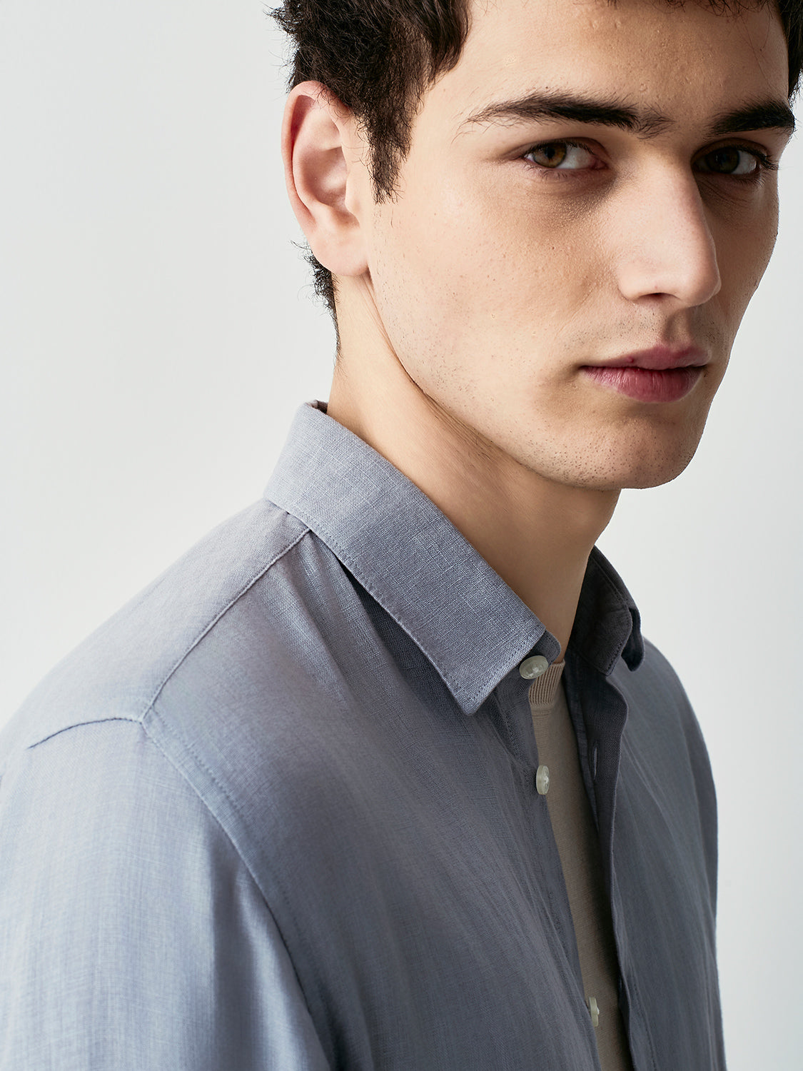 Camicia in puro lino