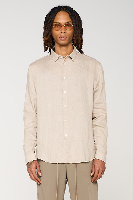 LINEN BASIC SHIRT