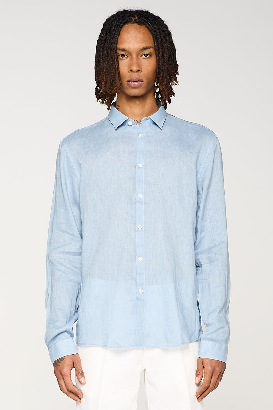 LINEN BASIC SHIRT