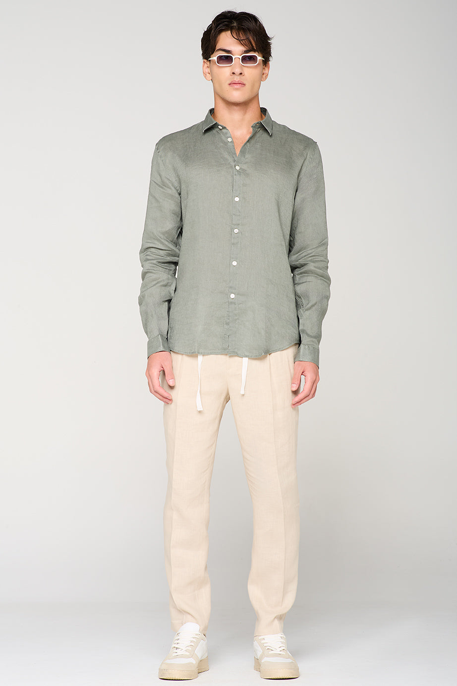 LINEN BASIC SHIRT